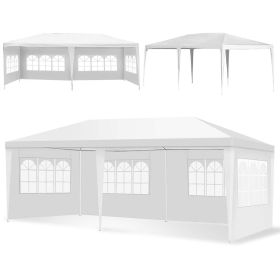 tenParty Tent 10'x20', Canopy Outdoor Tents for Wedding, Camping, Events Shelter (White)