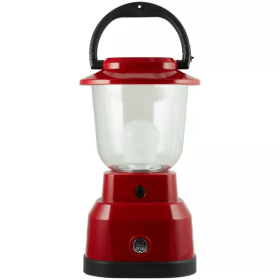 LED Outdoor Lantern with USB Charging Red