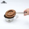 S362 picnic portable snow pull bowl steamer lattice steam drawer outdoor camping picnic stainless steel small dumpling steamer