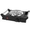 1000W Electric Single Burner Portable Coil Heating Hot Plate Stove Countertop RV Hotplate with 5 Temperature Adjustments Portable Handles